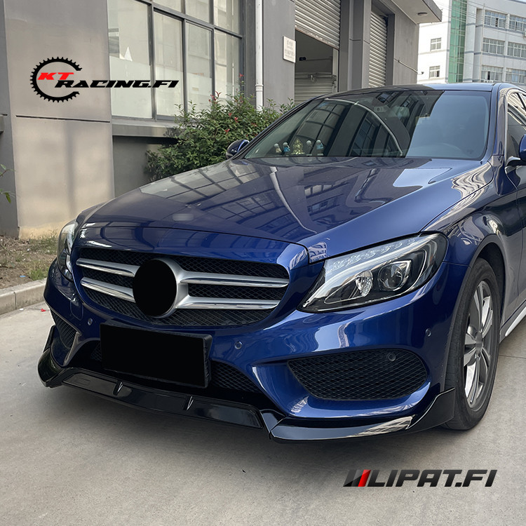 10 Mercedes-Benz C-Klasse AMG W205 Frontlippe 2015-2018