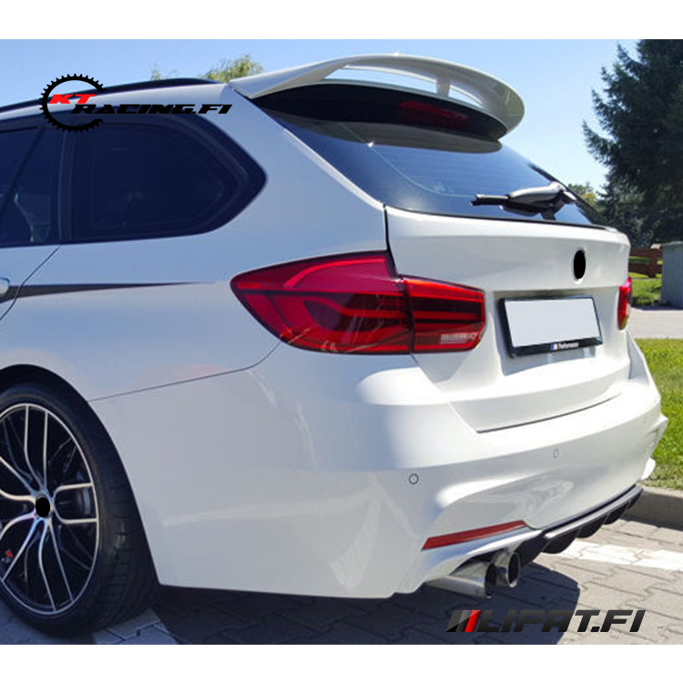3 BMW F31 Touring takaspoileri (kiiltävä musta)