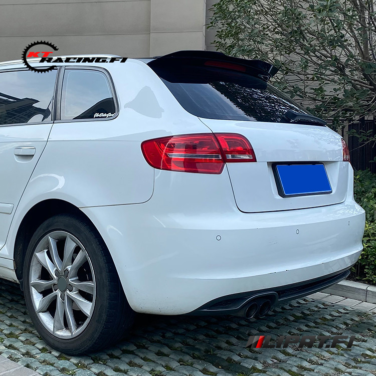 4 AUDI A3(8P) RS4 Hatchback takaspoileri 2010-2013