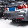 4 BMW F30/F35 tailgate (dual exhaust pipes)