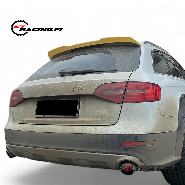 4-Foto-Raum AUDI A4 RS4 B8 Dachspoiler (glänzend schwarz)