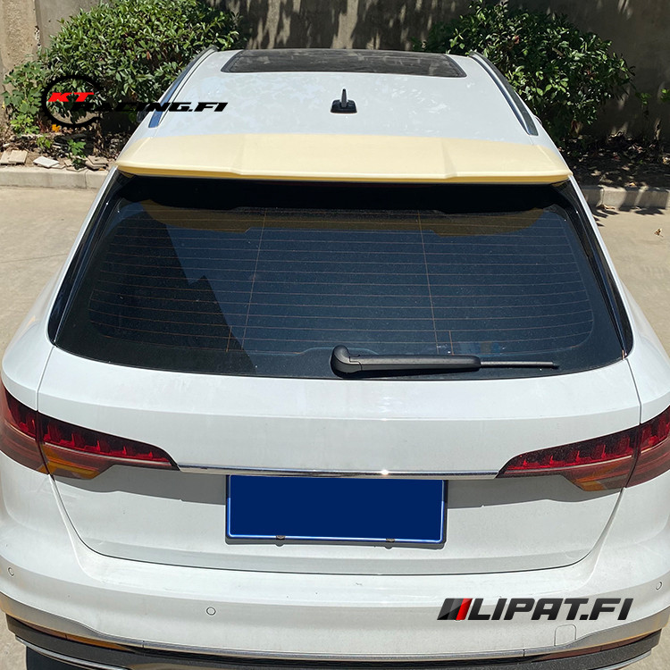 6 Spoiler sul tetto per AUDI A4 RS4 (B9 8W) Station Wagon (nero lucido)