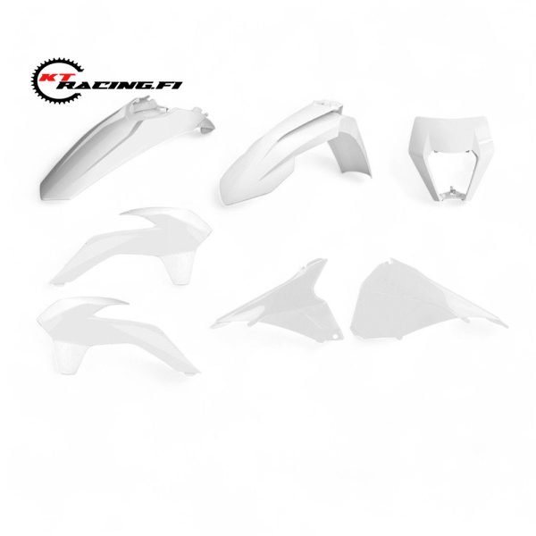 ktm valkkatesarja-Photoroom KTM 2012-2016 muovisarja, Valkoinen POLISPORT